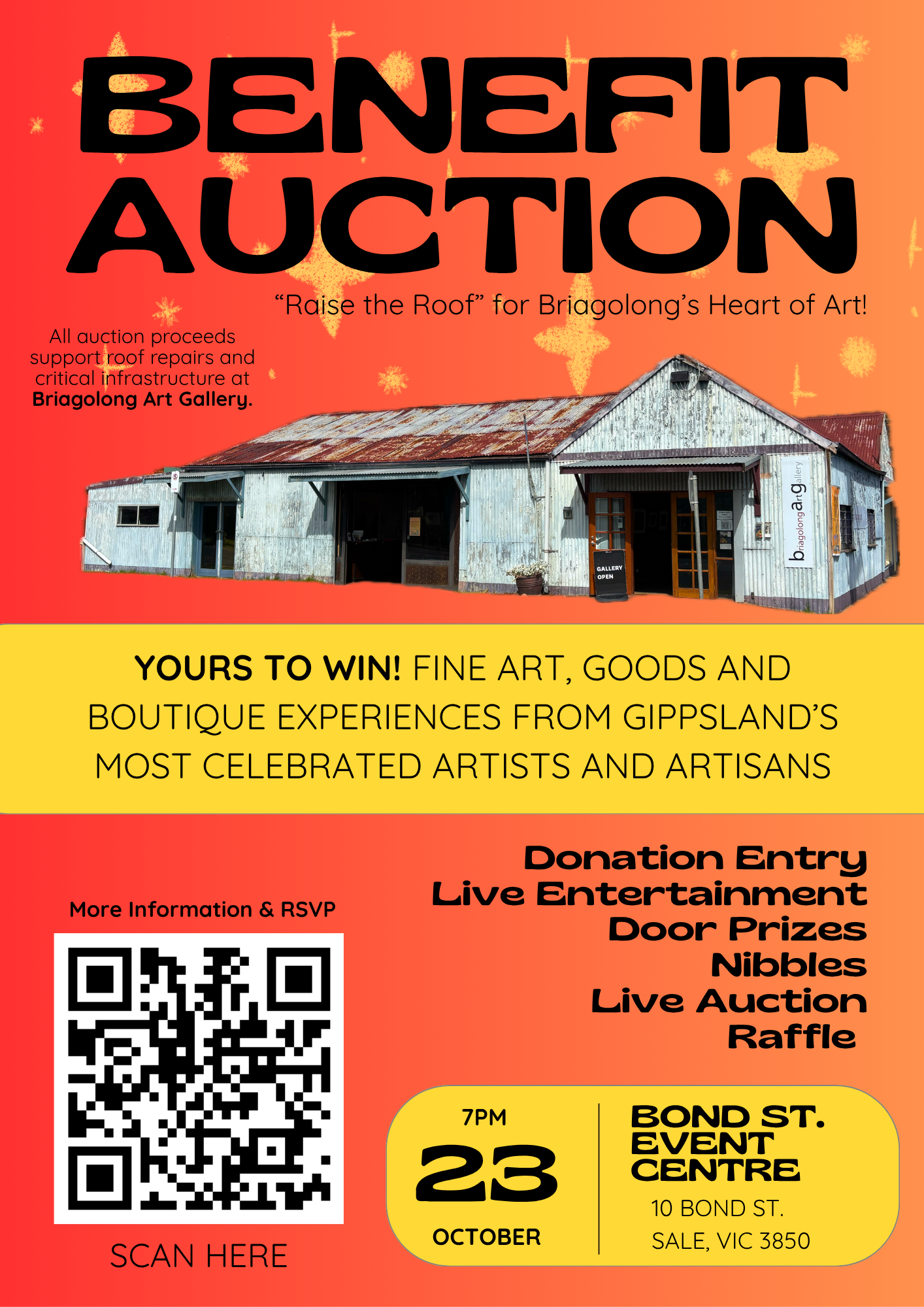 Bag Auction Flyer